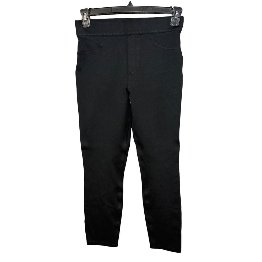Spanx The Perfect Pant Slim Skinny Black Pull On Leggings Womens Size Medium